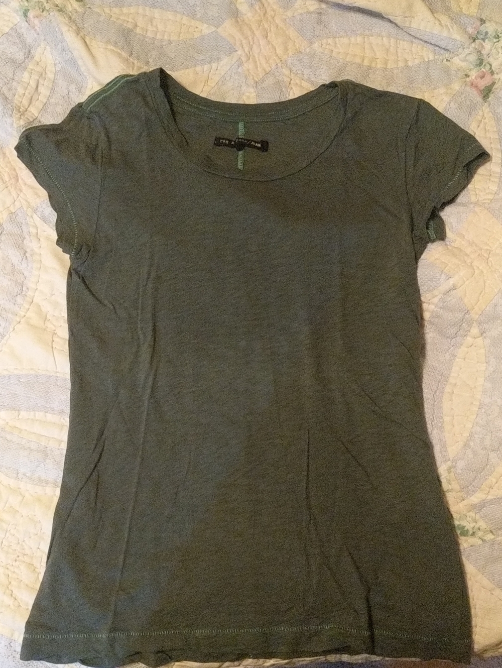 Rag & Bone Forest Green Tee